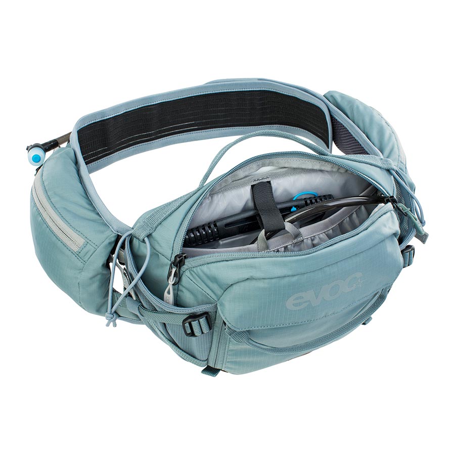EVOC Hip Pack Pro E-Ride Hip Pack 3L Bladder not included Steel