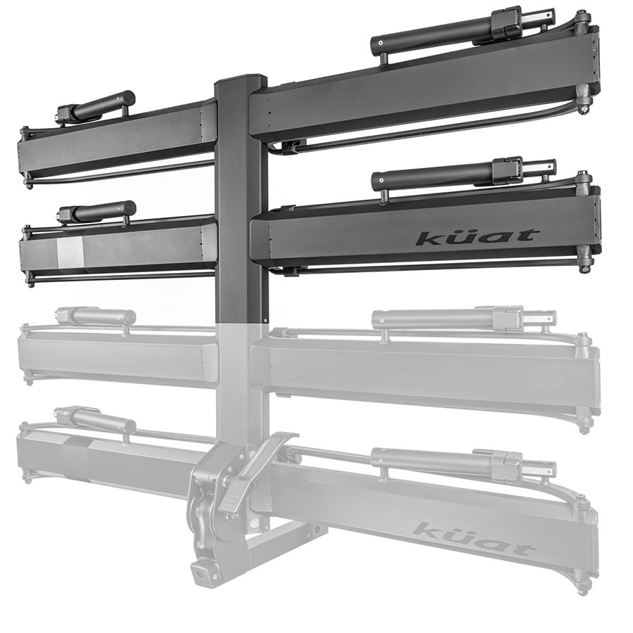 Kuat Piston Pro Add-On Hitch Rack Add-On Bikes: 2 Sandy Black