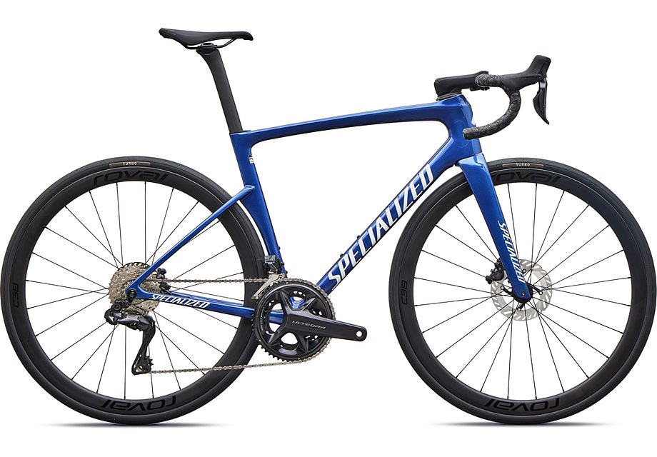 2027 Specialized Tarmac Sl9 Expert Di2 Bike Gloss Pacific Blue Metallic / White 44