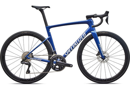 2027 Specialized Tarmac Sl9 Expert Di2 Bike Gloss Pacific Blue Metallic / White 44
