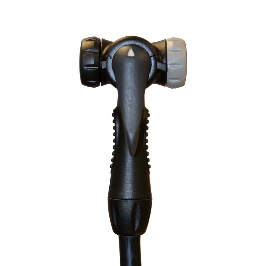 Pedro's Prestige Floor Pump Orange/Black