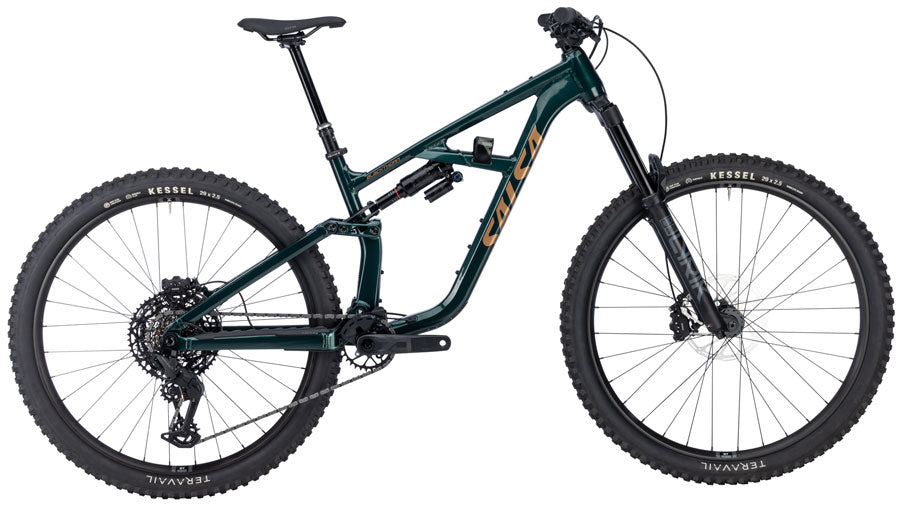 Salsa BLKthorn 145 Eagle 70 Transmission Bike - 29" Aluminum BLK Spruce Medium