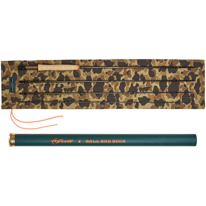 Scott x Ball and Buck Special Edition Centric Fly Rod - Grey