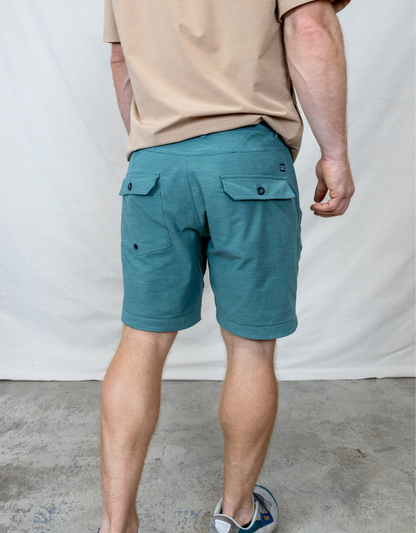 MAGELLAN EXPLORER SHORTS - HUNTER GREEN