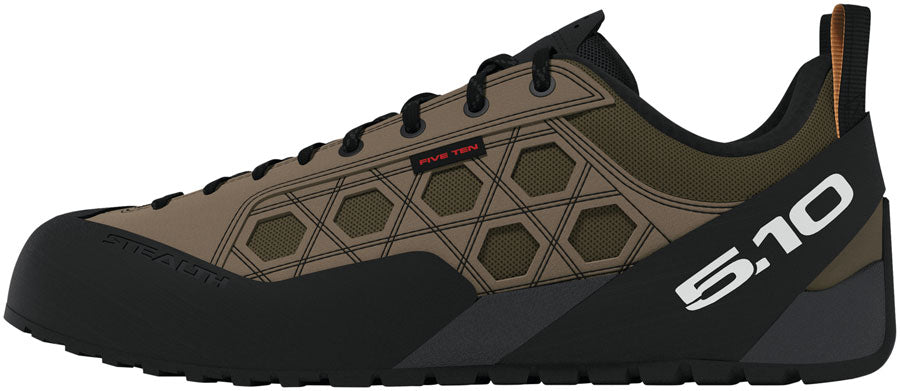 Five Ten Guidetennie Flat Shoes - Men's Cardboard/FTWR White/Core Black 11
