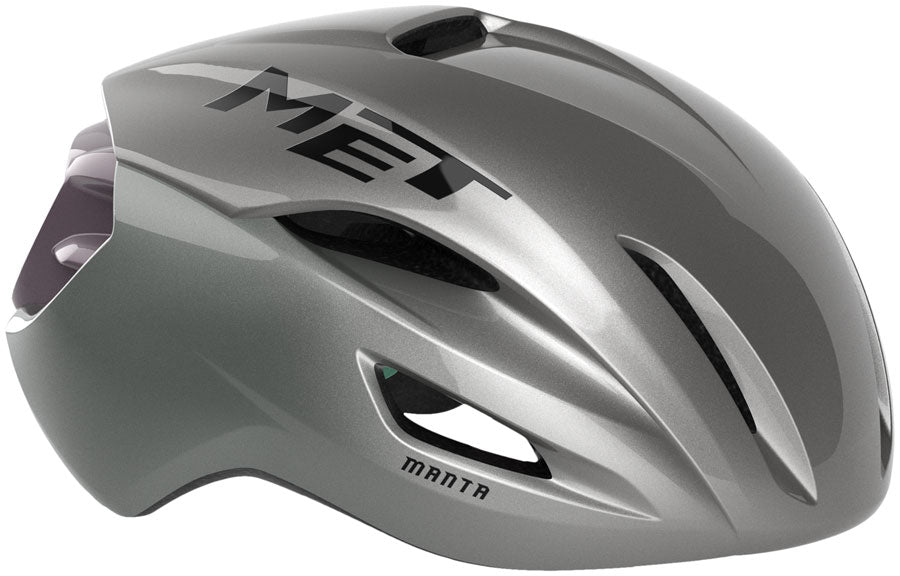 MET Manta Helmet - Opal Gray Glossy Medium