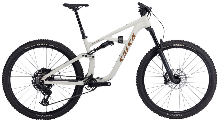 Salsa Blackthorn 125 Eagle 70 Bike - 29" Aluminum Vapor Gray Medium