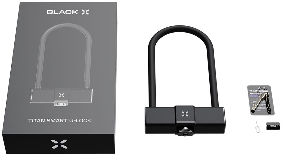 OnGuard BLACK X Titan Smart Shackle U-Lock - STD