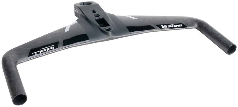 Vision Metron TFA EVO Base Bar High-Modulus Carbon 400mm Width 90mm Stem Adjustable Stack 5-95mm - BLK
