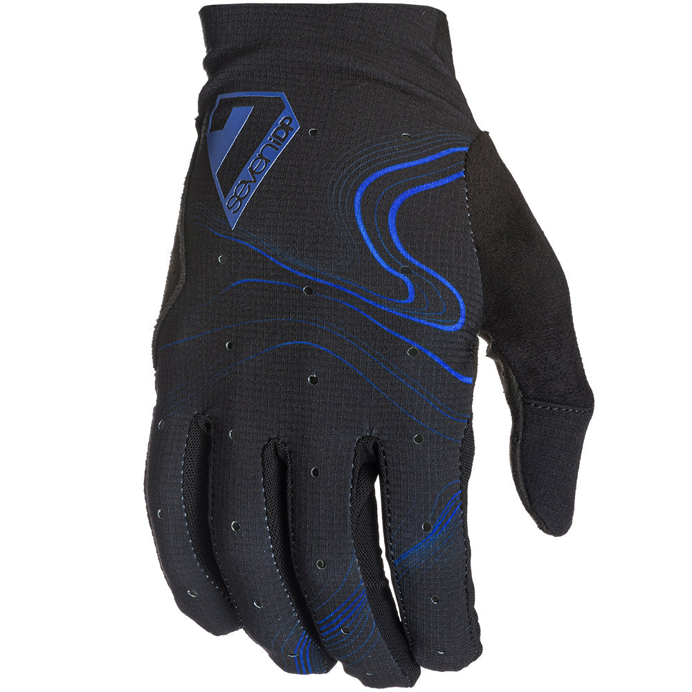 Control Glove - Black/Blue Pinstripe