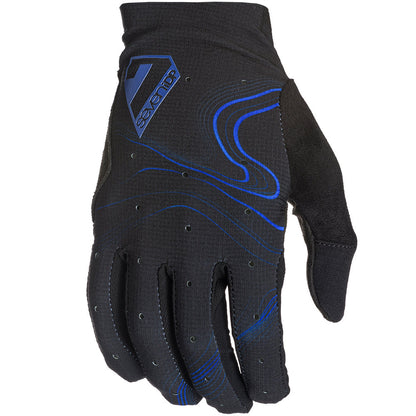 Control Glove - Black/Blue Pinstripe
