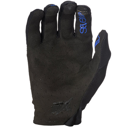 Control Glove - Black/Blue Pinstripe