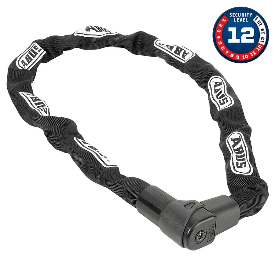 Abus CityChain Plus 1010K Chain Lock Key 9mm 110cm 3.6' Black