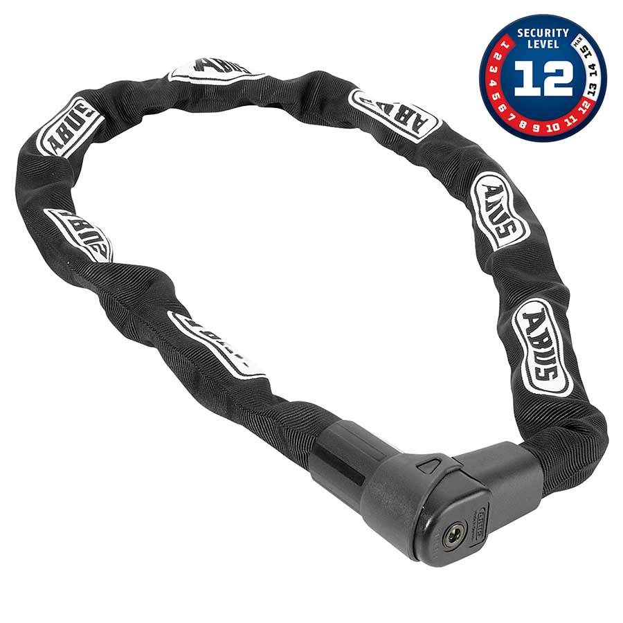 Abus CityChain Plus 1010K Chain Lock Key 9mm 85cm 2.8' Black