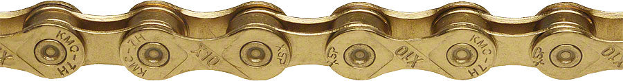 KMC X10 Chain - 10-Speed 116 Links Gold