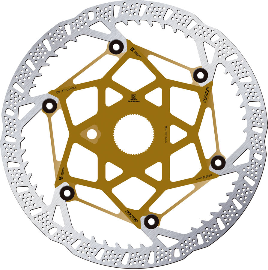 Galfer Shark Evo Disc Brake Rotor - 223mm x 2.0mm Centerlock Kashima
