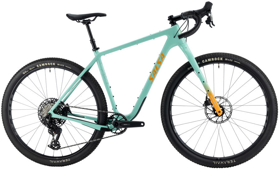 Salsa Cutthroat C Apex S1000 AXS Transmission Bike - 29" Carbon Spearmint Green 52cm