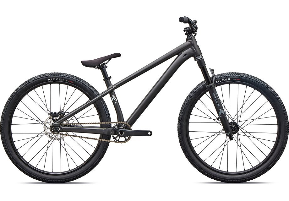 2027 Specialized P.3 Bike Satin Metallic Obsidian / Metallic White Silver 26"