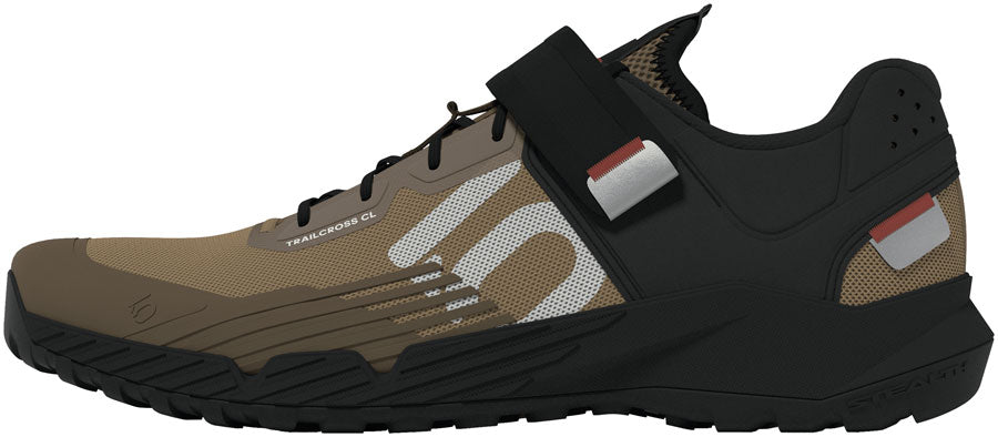 Five Ten Trailcross Mountain Clipless Shoes - Mens Cardboard/Off White/Core BLK 12.5