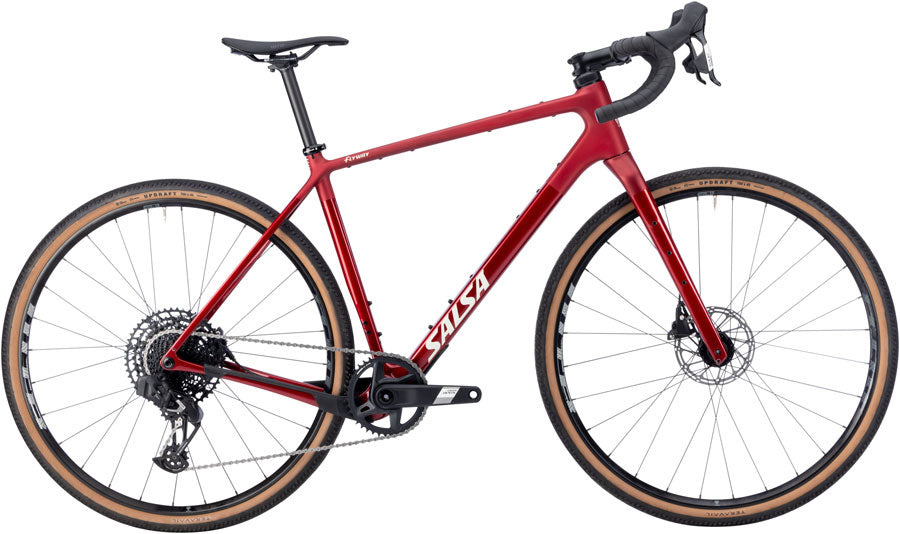 Salsa Flyway C Apex Eagle AXS 12 Bike - 700c Carbon Canyon Red X-Small