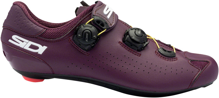 SIDI Genius 10 Road Shoes - Wine 46.5