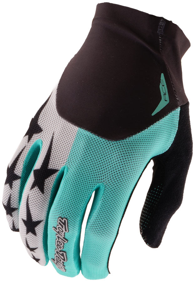 Troy Lee Designs Ace Gloves – Yo Moto Real Teal X-Large