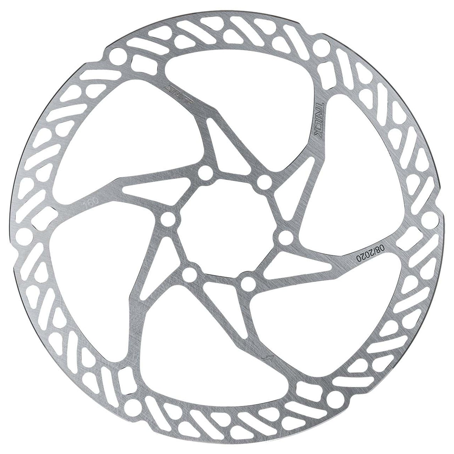 Trickstuff Ultra Light 160mm Rotor 6-Bolt Silver