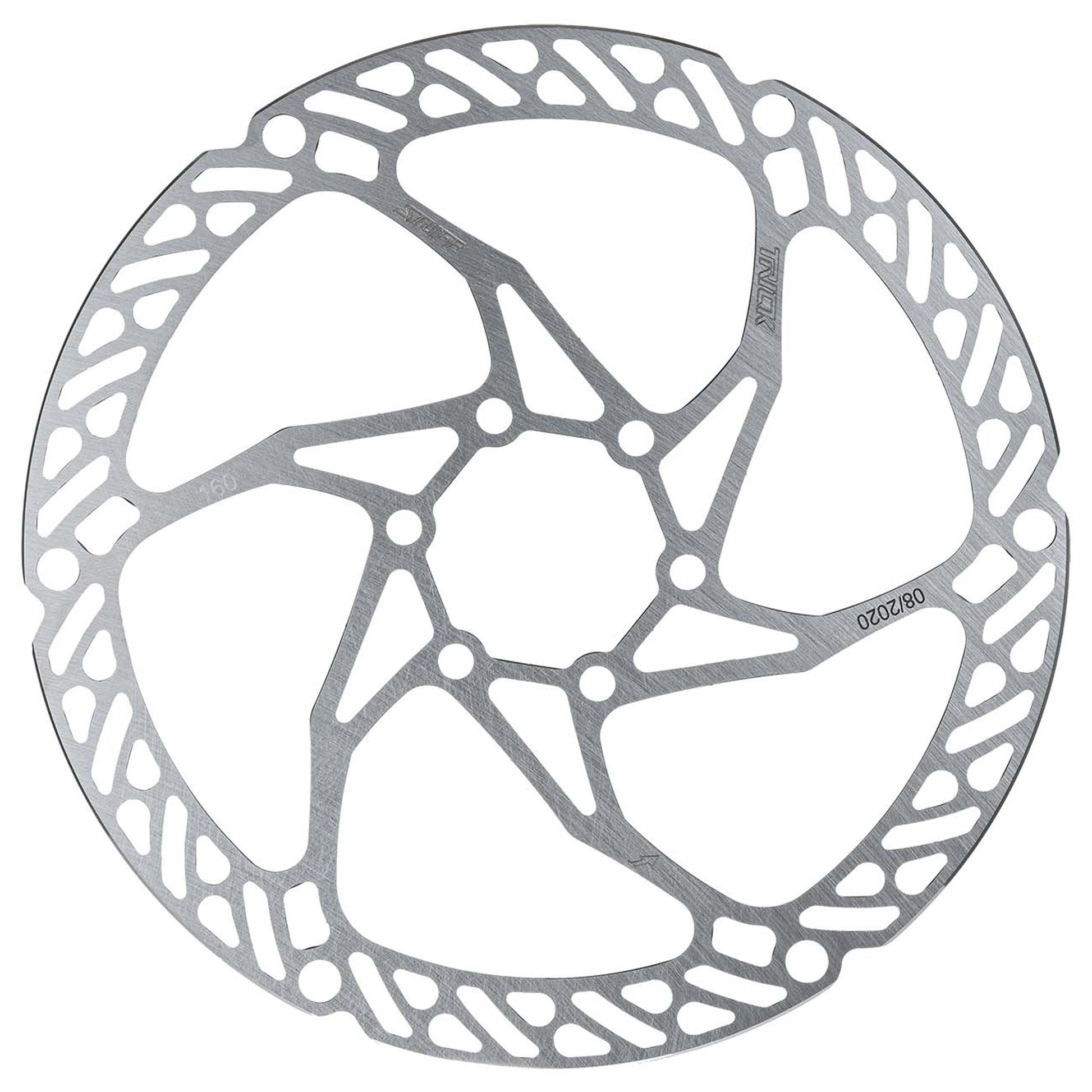 Trickstuff Ultra Light 160mm Rotor 6-Bolt Silver
