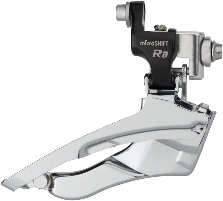 microSHIFT R8 Front Derailleur 7/8-Speed Triple 50/39/30T Braze-On Shimano Compatible
