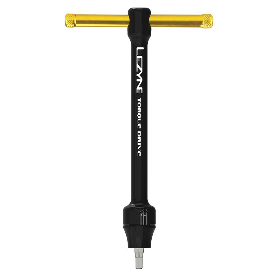 Lezyne Torque Drive  Torque Wrench - 2-10 Nm 2 2.5 3-6mm Hex   T10 T25 T30~ Flat/Phillips With Storage Case BLK