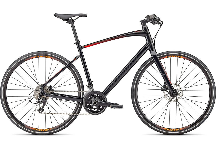 Specialized Sirrus 3.0 Gloss Cast Black / Rocket Red / Satin Black Reflective Xxs