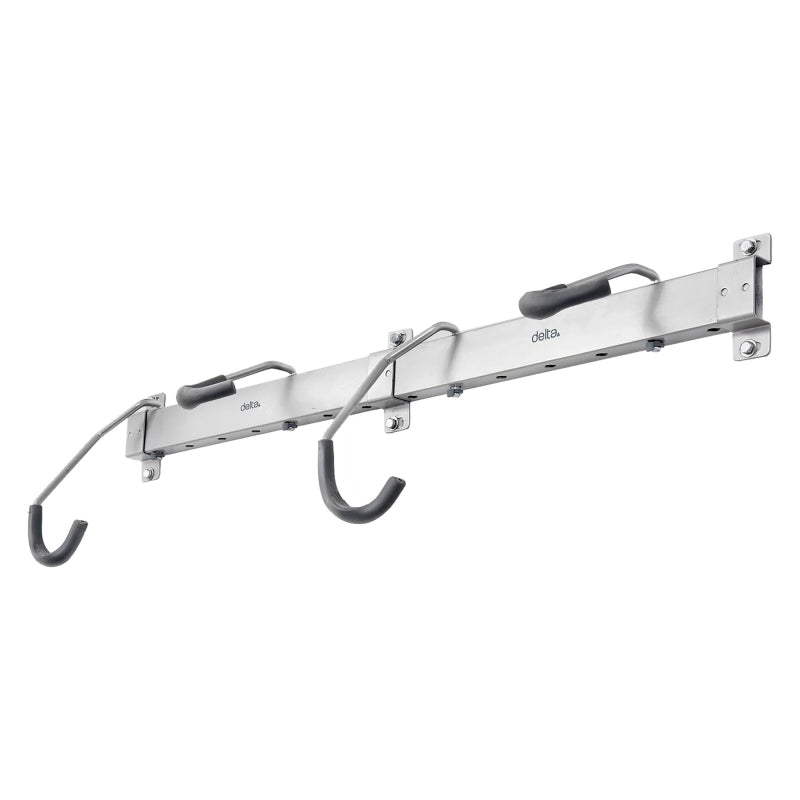 Delta Heavy Duty Rail Rack  4 Bike 300lbs Silver WM4000