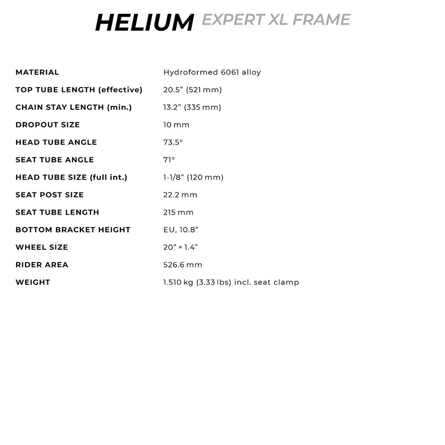Radio Raceline Helium Expert XL Black 20.5''