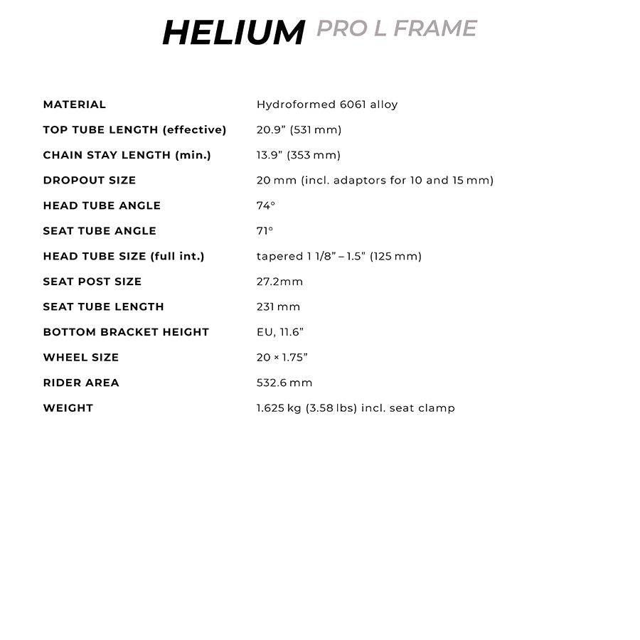 Radio Raceline Helium Pro L Galactic ice purple 20.9"