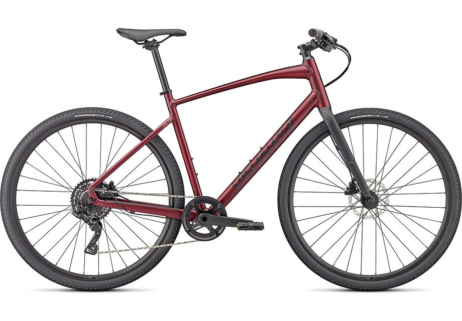 Specialized Sirrus X 3.0 Satin Maroon / Black / Satin Black Reflective Xxs