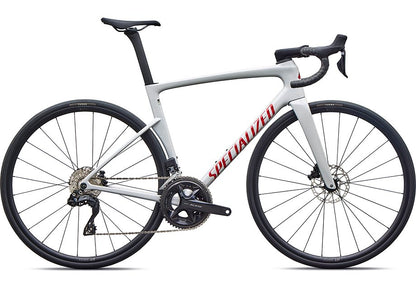 2027 Specialized Tarmac Sl9 Comp Di2 Bike Gloss Dolomite Metallic / Cayenne Metallic 44