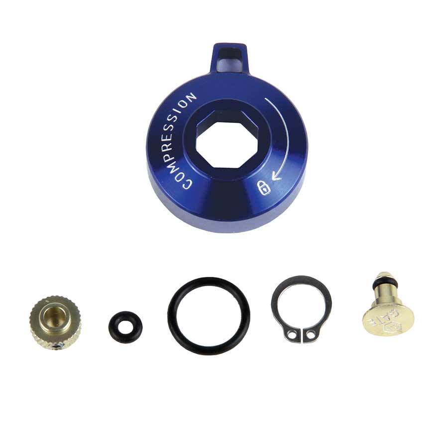 RockShox Motion Control Knob Standard Alum w/ Cir-Clip