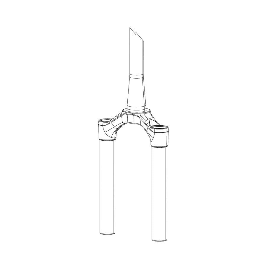 RockShox CSU - SID Ultimate 80-100 mm DebonAir 2020+ 29"/27.5+ 51mm Offset Boost 15x110mm Tapered Steerer Diffusion BLK