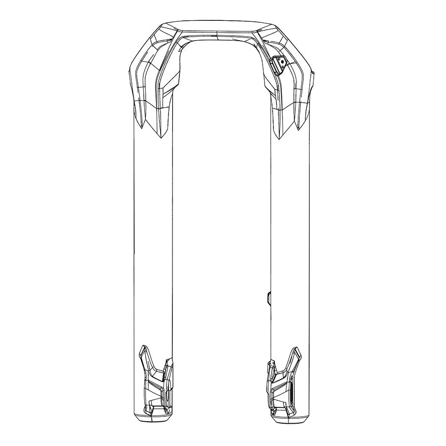 RockShox Lower Leg for BoXXer 200 DFB C1 27.5" 11.4018.095.001