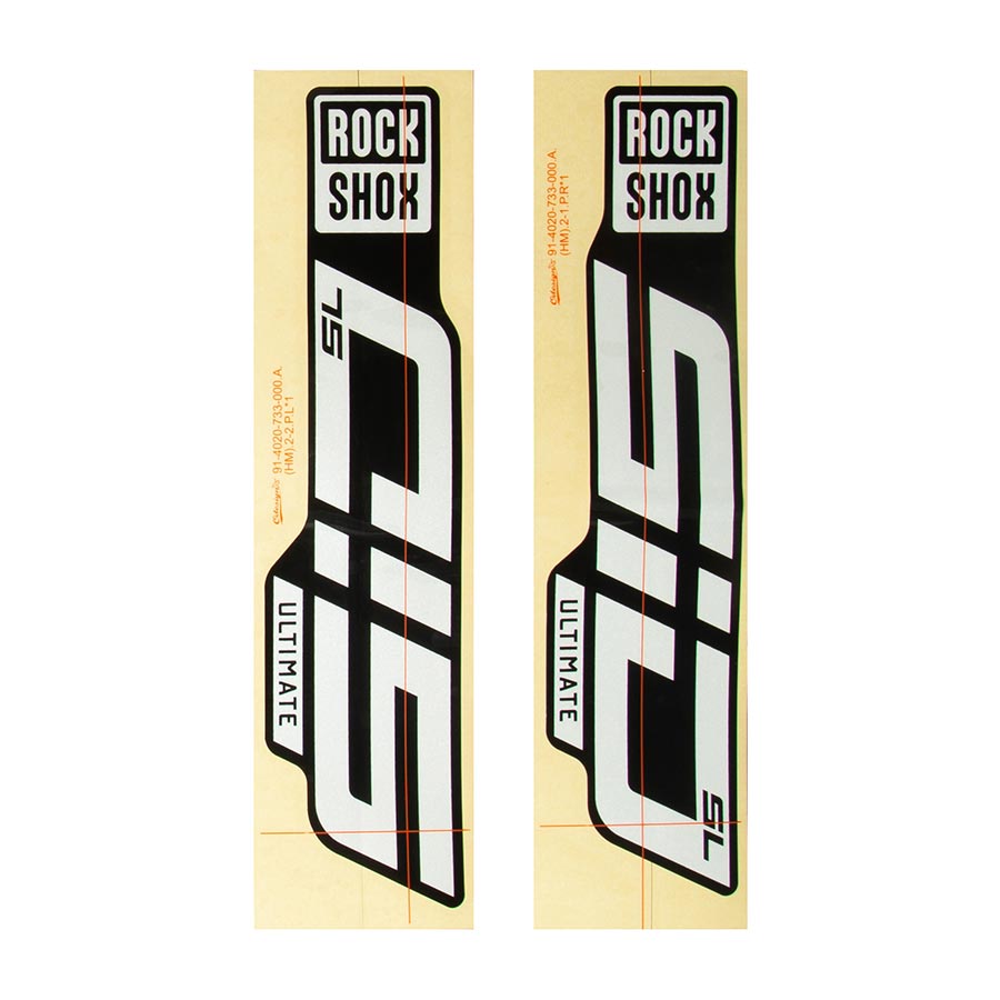 RockShox Fork Decal Kit - SID SL Ultimate 27.5"/29"