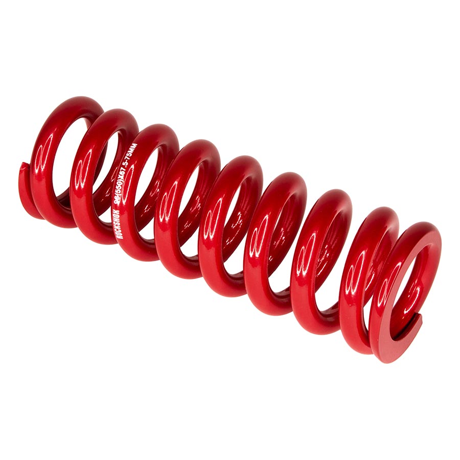 RockShox Metric Spring - Electric Red LENGTH 174MM SPRING TRAVEL (67.5-75MM) 575 LB