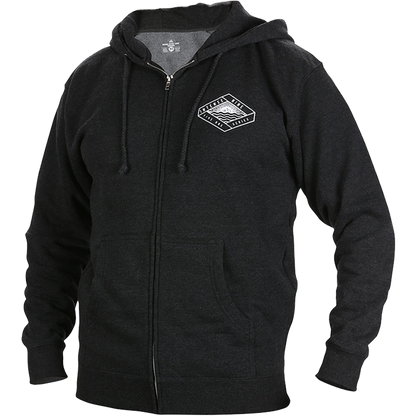 Men's 951 Sunset Carbon Grey Zip-up Hoodie
