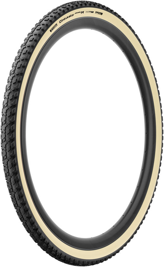 Pirelli Cinturato Gravel M Tire - 700 x 50 Tubeless Folding Retro SmartEVO GR ProWALL Gravel High Performance