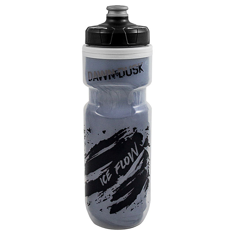 Dawn To Dusk Ice Flow Bottle Black/Clear 21oz