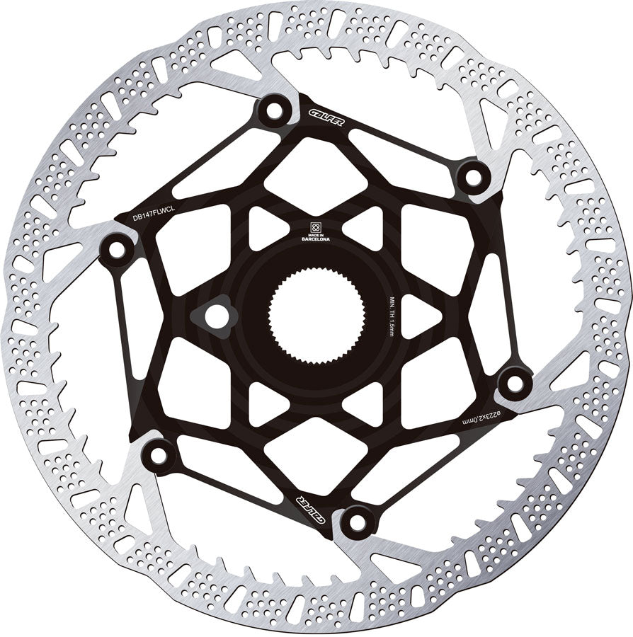 Galfer Shark Evo Disc Brake Rotor - 223mm x 2.0mm Centerlock Black