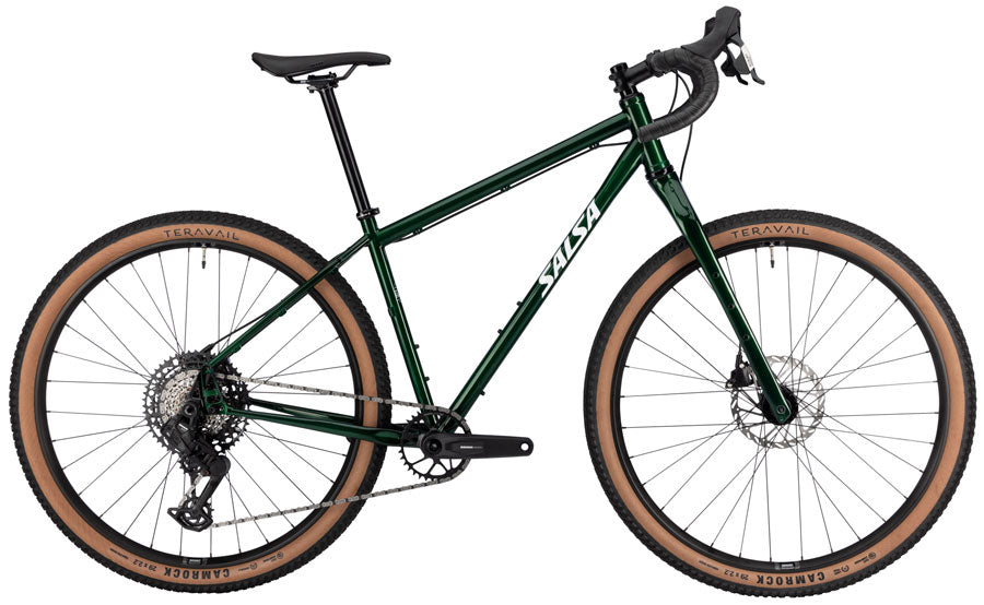Salsa Fargo Apex AXS Transmission Bike - 29" Steel Peat Moss X-Large
