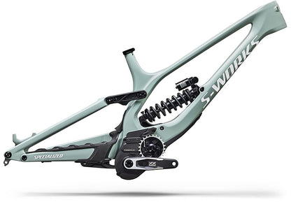 Specialized Demo 11 S-Works Frm Frame Gloss Agave Grey / Metallic White Silver S3
