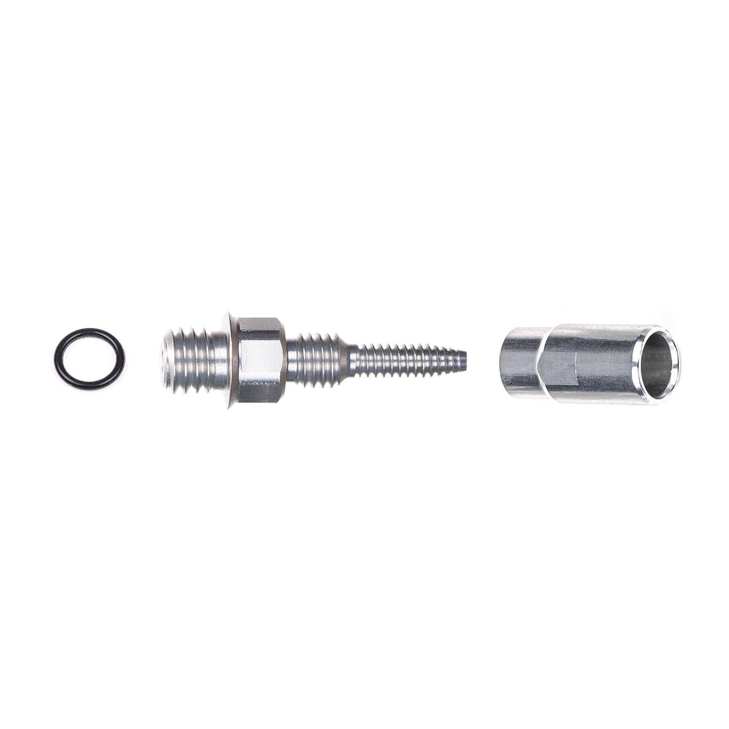 Trickstuff M6x1 Fitting For Beta Kevlar Hose Silver Each