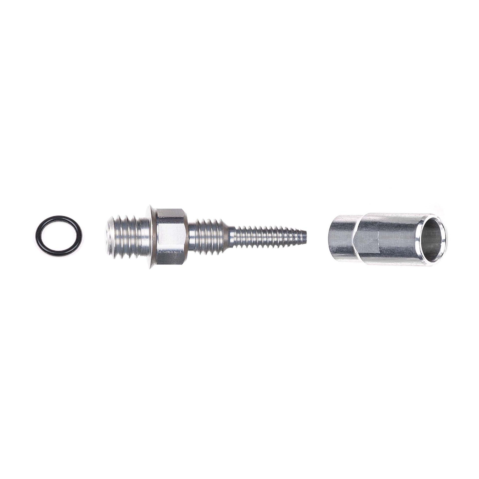 Trickstuff M6x1 Fitting For Beta Kevlar Hose Silver Each