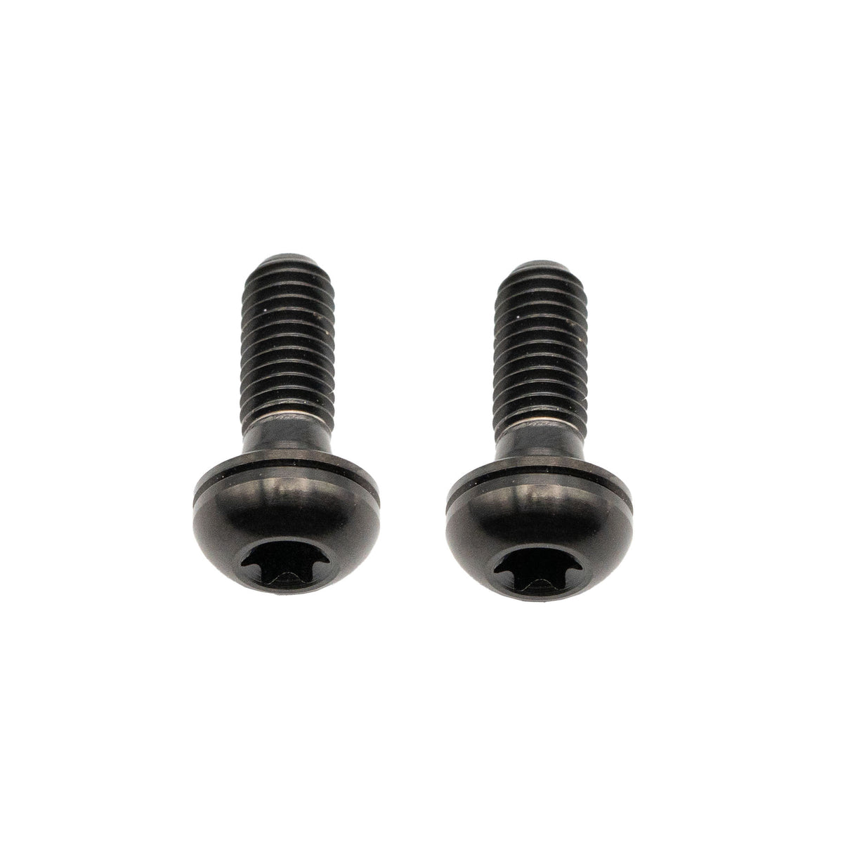 Better Bolts Titanium Flat Mount Bolt Kit 15mm Black 2/Count